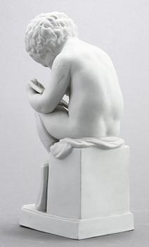 SKULPTUR, parian, Katzhütte, Tyskland, 1900-tal.