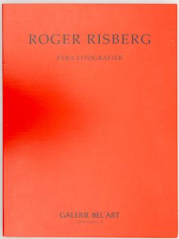 Roger Risberg, "Four lithographs", portfolio.