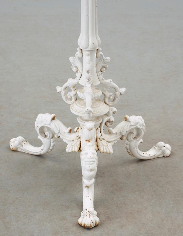 TRÄDGÅRDSBORD, gjutjärn, 1900-tal.