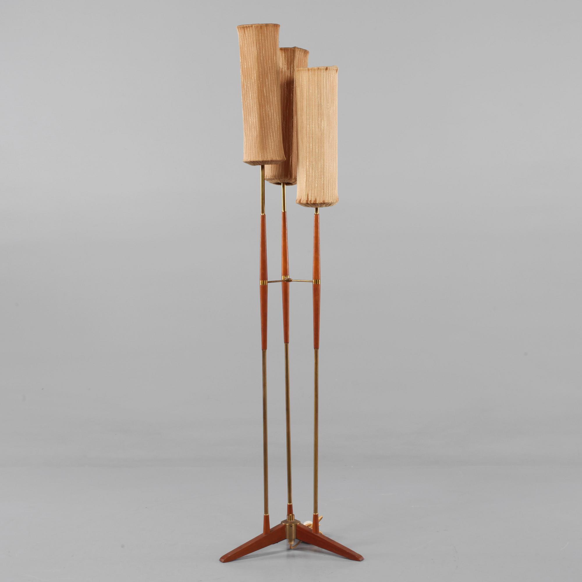 GOLVLAMPA, 1950-tal.