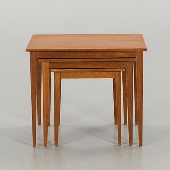 A NESTING TABLE. DENMARK.