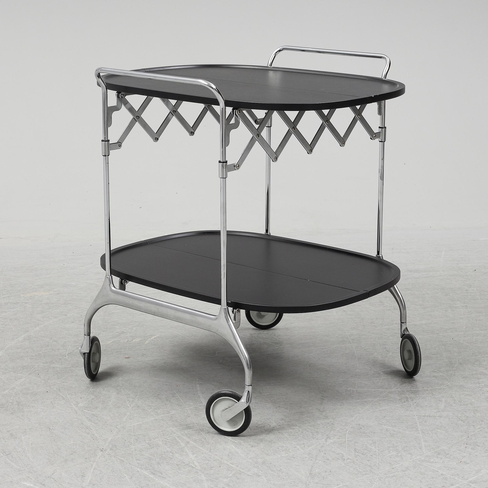 TEA TROLLEY, "Gastone", Antonio Citterio & Oliver Löw, Kartell, Italy, designed 1991.
