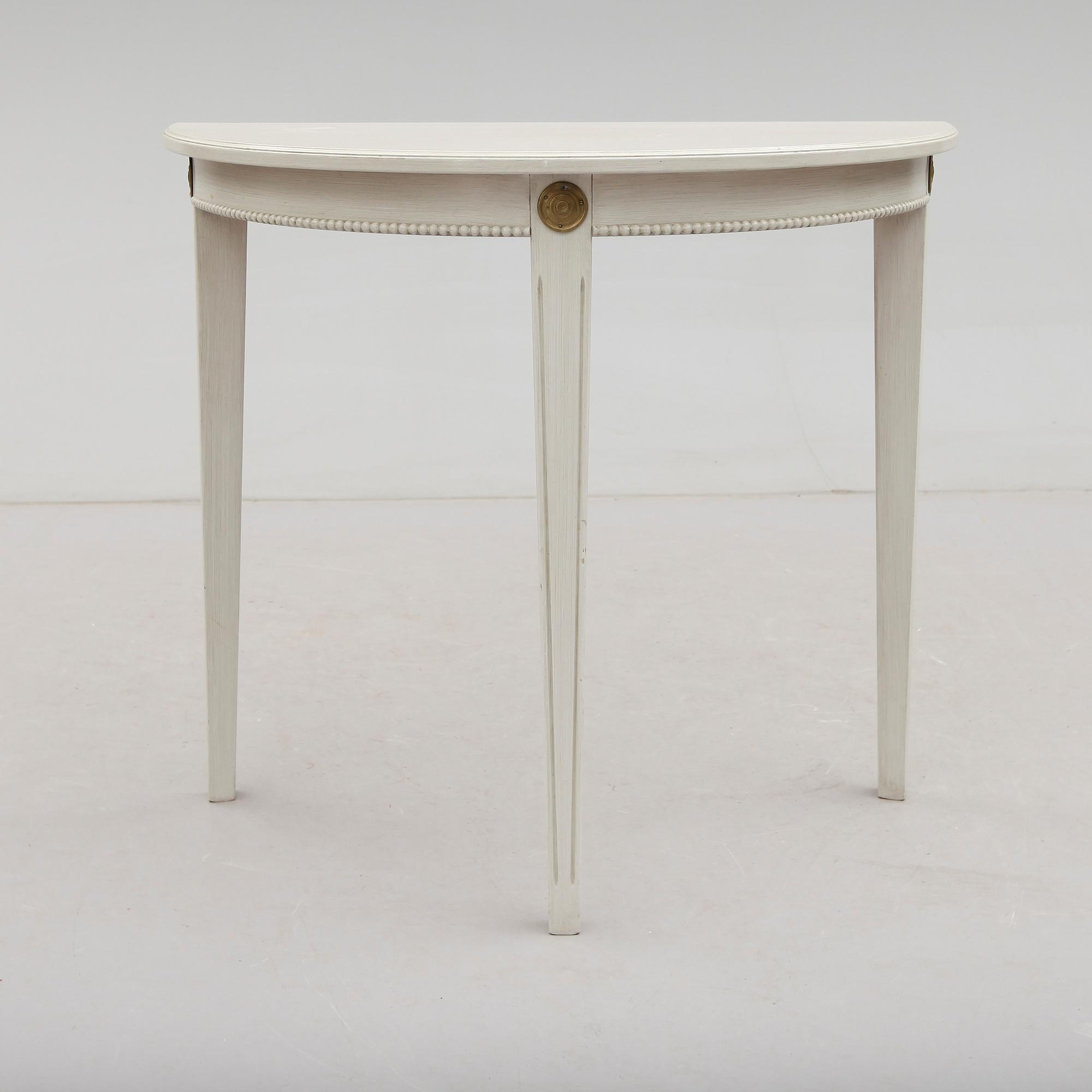 VÄGGBORD, gustaviansk stil, 1900-talets andra hälft.