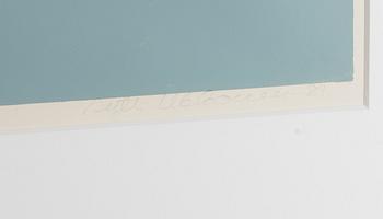 ANTTI UKKONEN, serigrafi, signerad, daterad -81 och numrerad 6/12. Konstnärens avdrag.