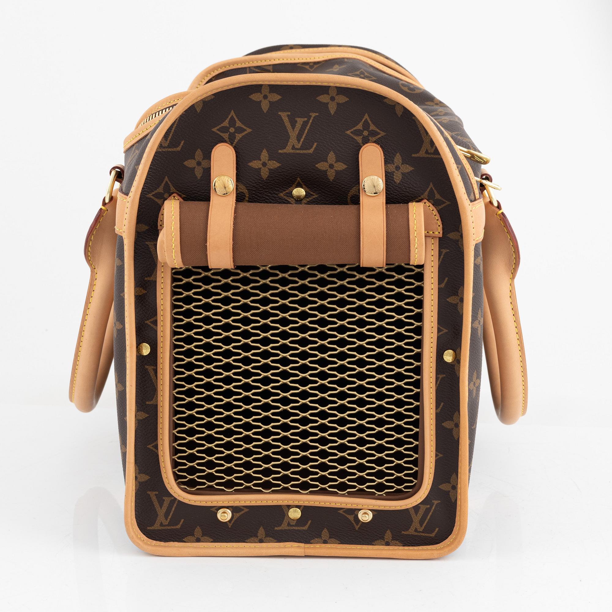Louis Vuitton dog carrier Sac Chien 40