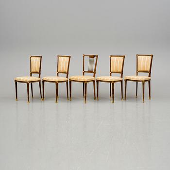 SALONGSGRUPP, 8 delar, empirstil, Ryssland, 1900-talets början.