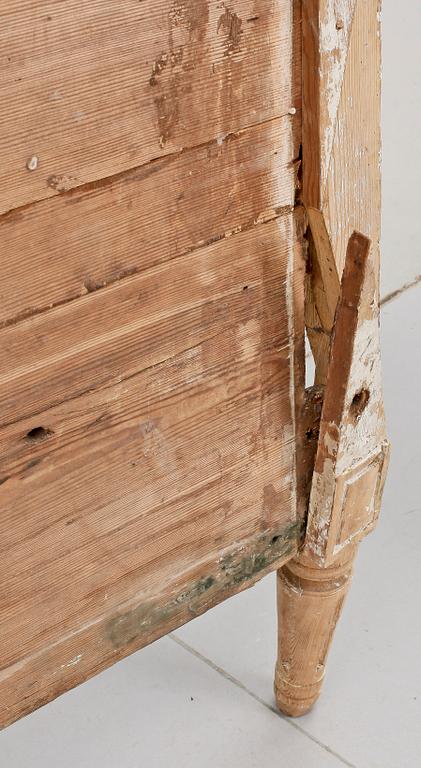 SÄNGGAVLAR, ett par, 1700-tal.