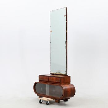 Art Deco hall furniture/vanity unit from the 1930s/40s.