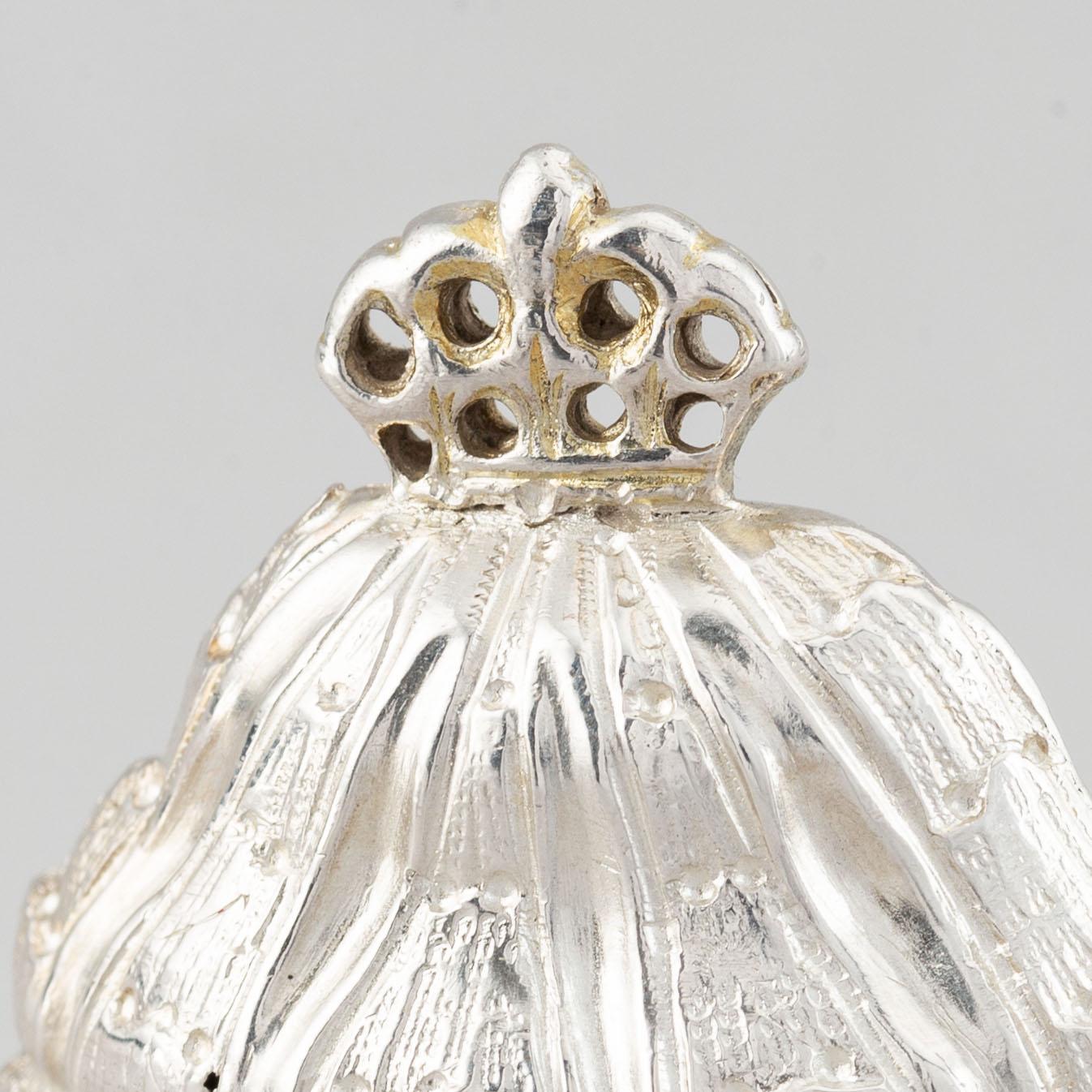 A danish silver box, Philip Gerhard Schenck,  Köpenhamn 1774-84.