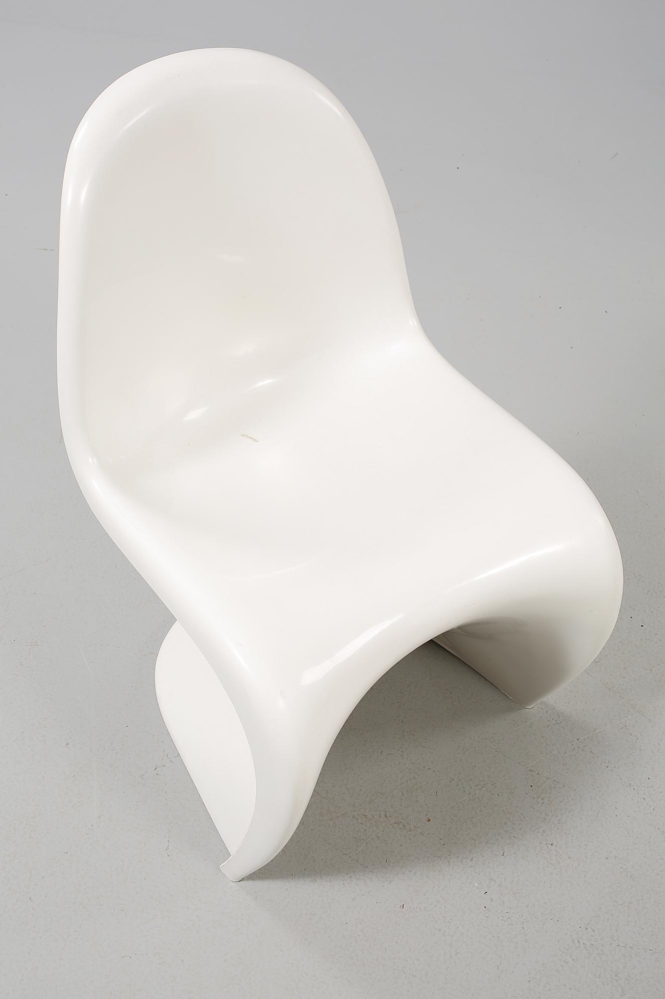 STOL, "Panton chair", Verner Panton för Herman Miller, märkt.