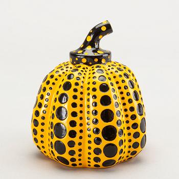 Yayoi Kusama, after, multiple, painted cast resin, published by Benesse Holdings, Inc., Naoshima, Japan, 2013.