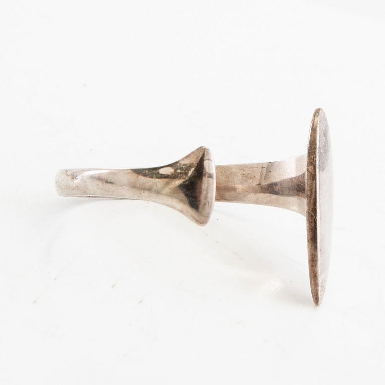 Hans Hansen, armring, sterling silver, Denmark.
