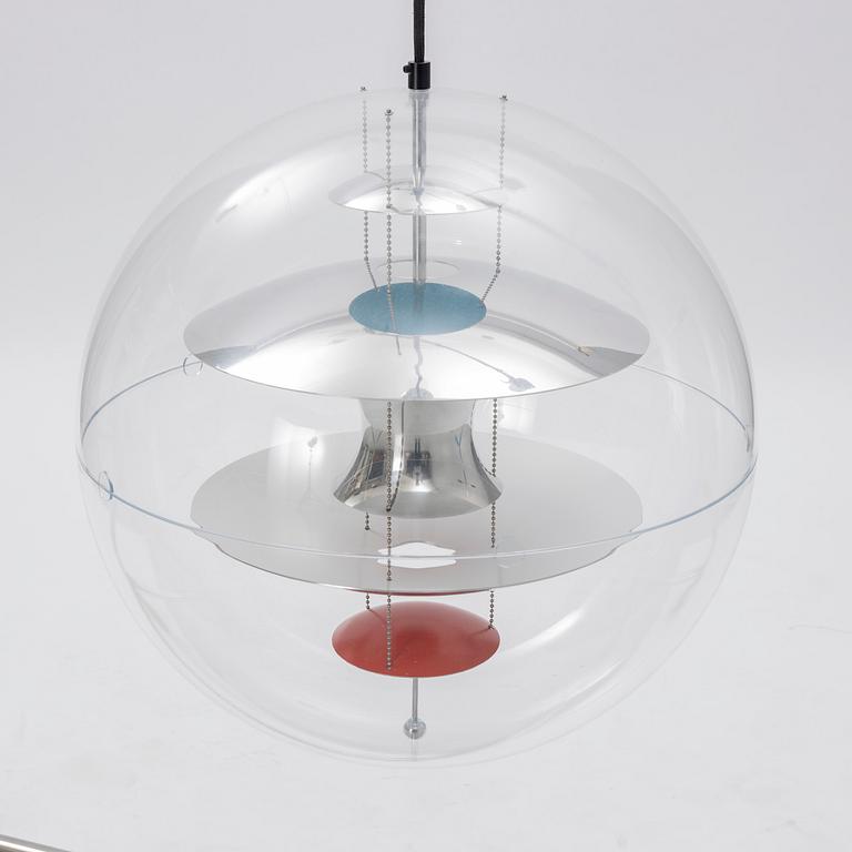 Verner Panton, a "VP Globe" ceiling lamp, Frandsen Lighting, Denmark.