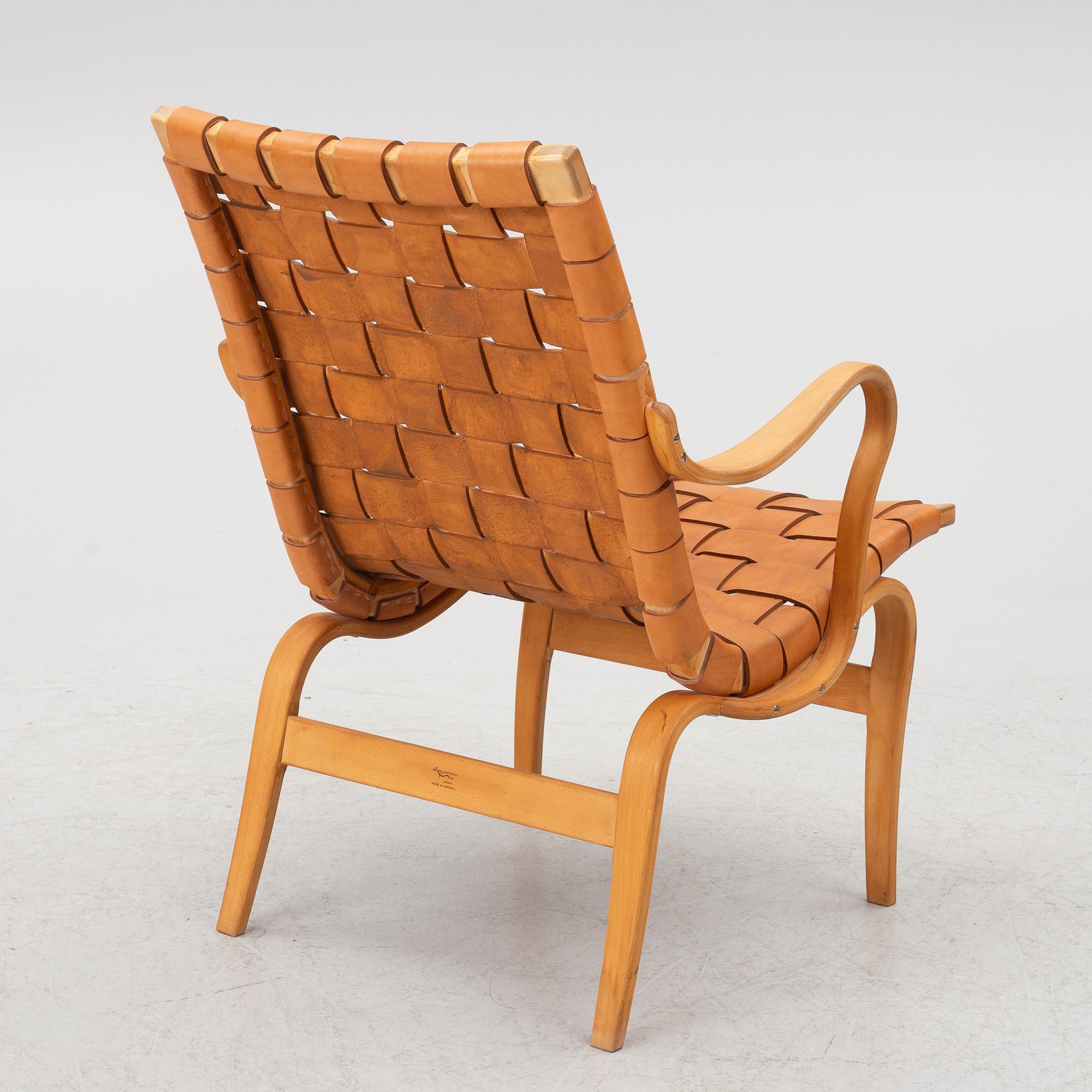 Bruno Mathsson, an 'Eva' armchair, Bruno Mathsson International, 2004.