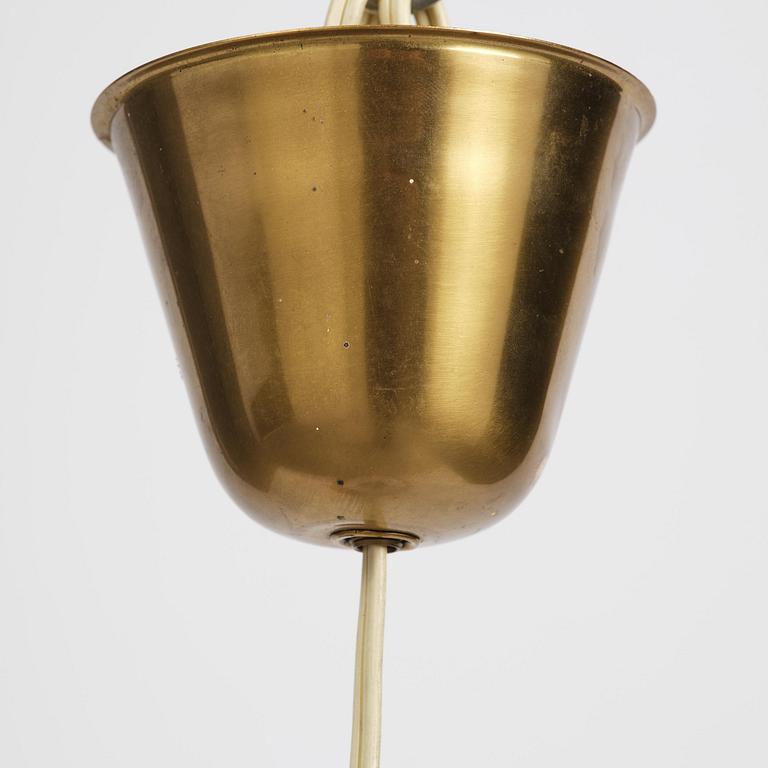Carl-Axel Acking, & Sven Hesselgren, a "Luxiflax" ceiling lamp, Asea, 1940s.