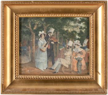 Hjalmar Mörner · HJALMAR MÖRNER, sannolikt, bär signatur Mörner, bemålat tryck.