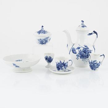 Royal Copenhagen, a 12-piece porcelain coffee service, Denmark.