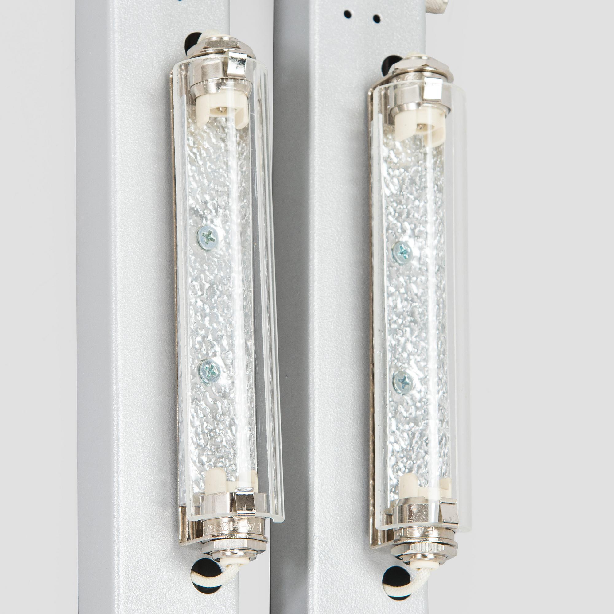 A pair of wall lights, ALT Luci Alternative, Murano, Italy 2000s.