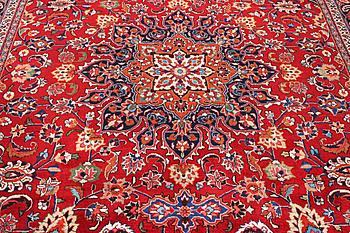 A Meshed carpet, c. 352 x 250 cm.