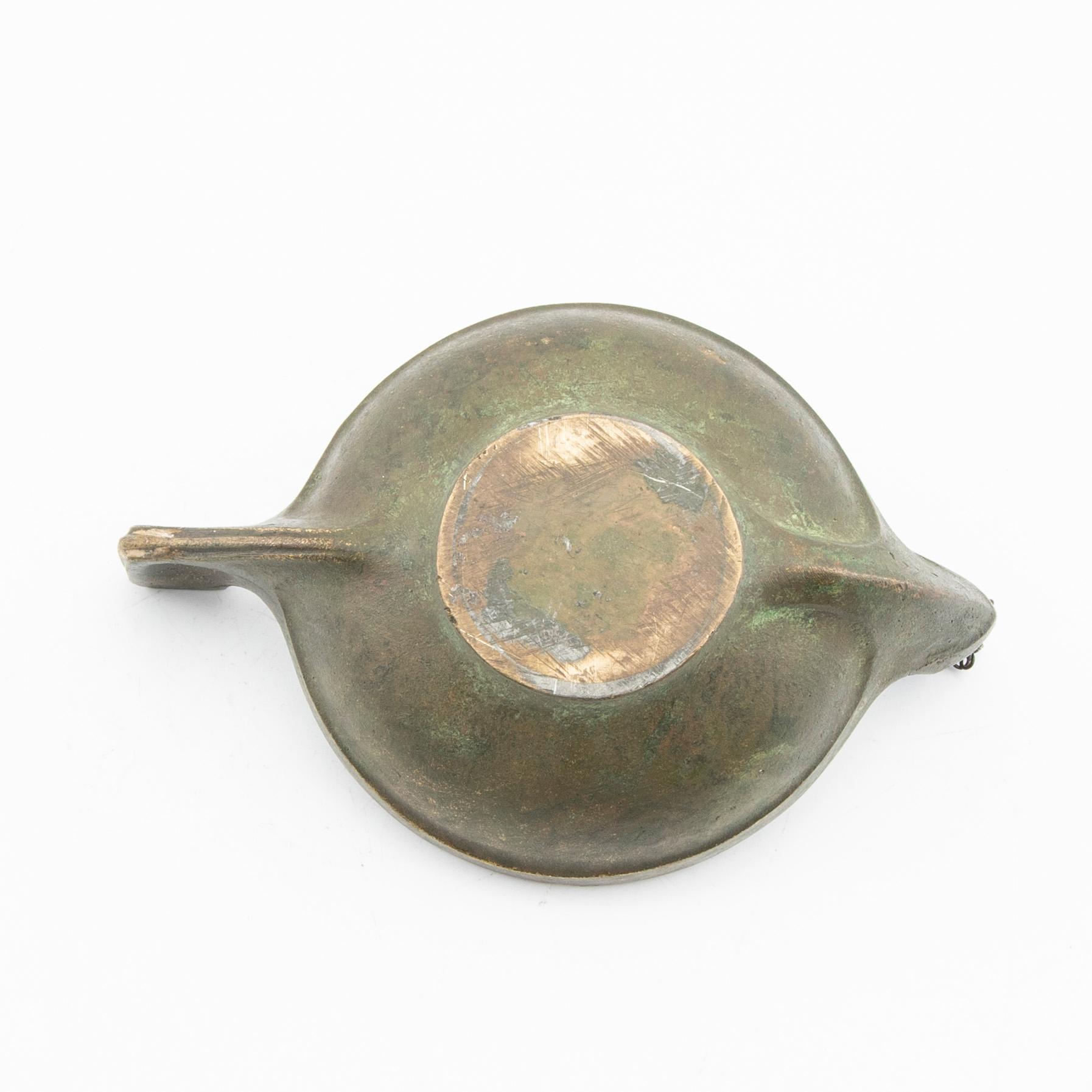 Oil lamp, Art Nouveau, first half of the 20th century.