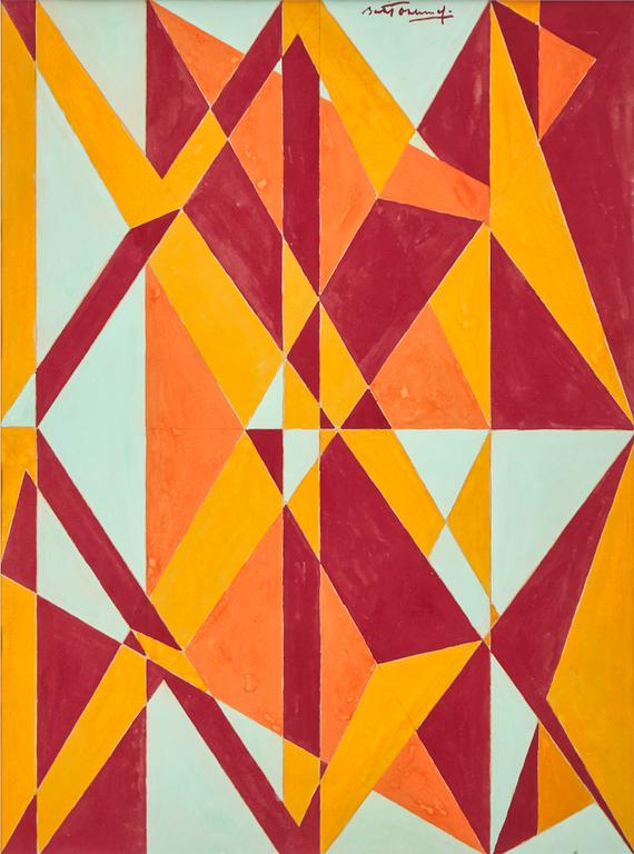 Bertil Öhlund, "Dioptrique Rouge- Jaune".
