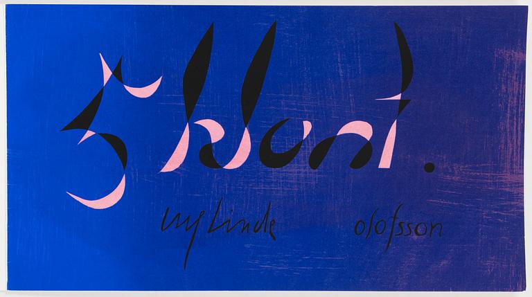 Pierre Olofsson, "5 klont", mapp.