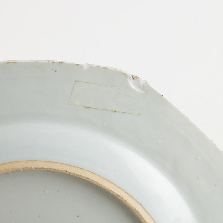 Parti porslin, 9 delar, Kina, 1600-1900-tal.