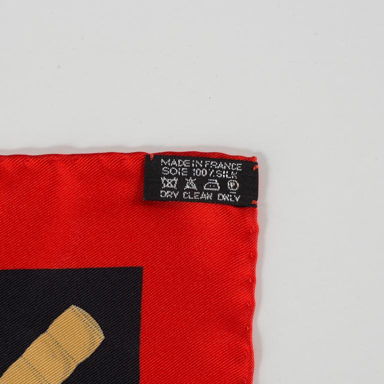 POCHETTE / NÄSDUK, Hermès, "Eperon d´or".