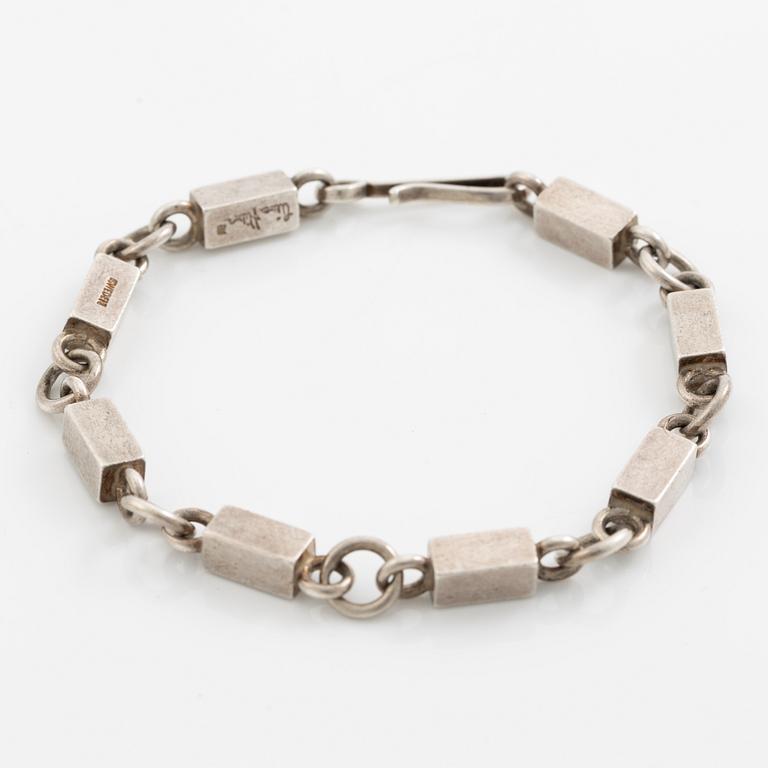Wiwen Nilsson, bracelet, silver, stick links.