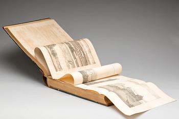 BOK, "Suecia Antiqua et Hodierna", Erik Dahlberg, Stockholm, 1856.