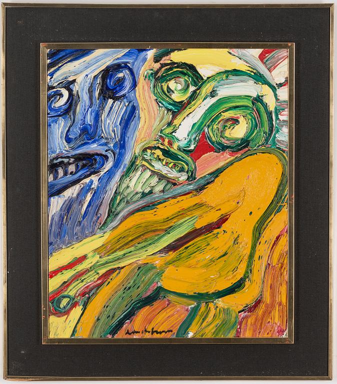 BENGT LINDSTRÖM, olja på duk, signerad.