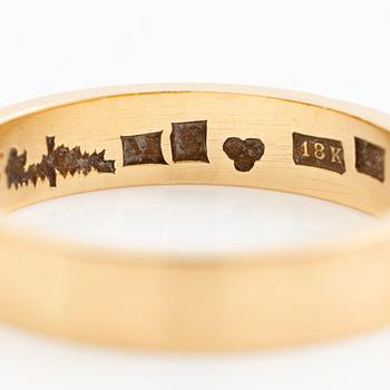 Wiwen Nilsson, a ring, 18K gold, Lund 1956.