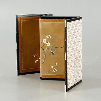 A Japanesetable folding screen, 20th century.