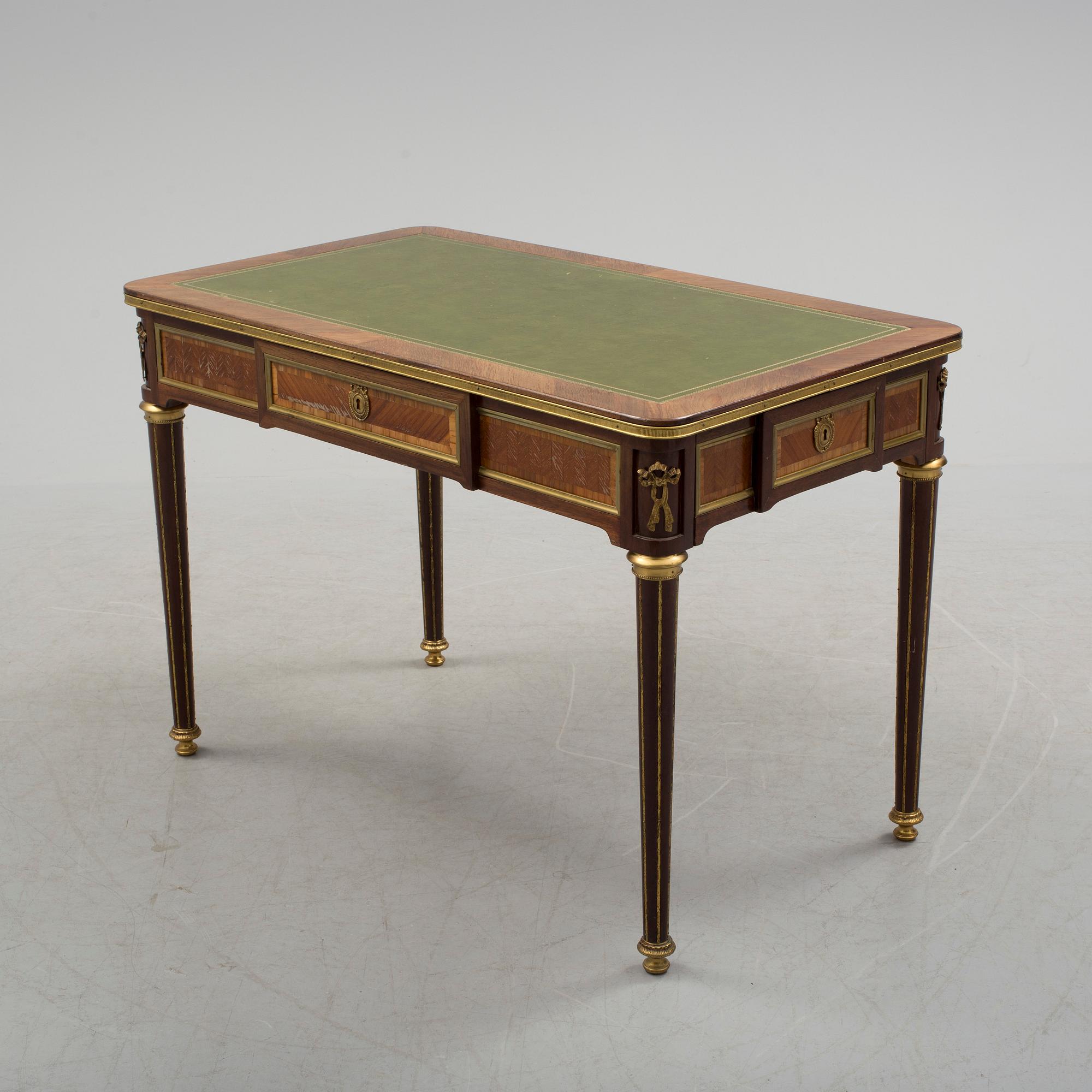 A 20th century writing desk.