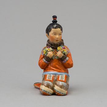 A Royal Copenhagen porcelain figure, 'Greenland', Denmark, 1930s.