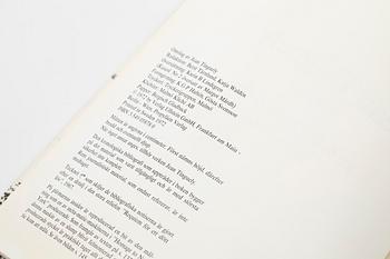 BOOK, "Méta", Jean Tinguely by Pontus Hultén, Moderna Museet, 1972.