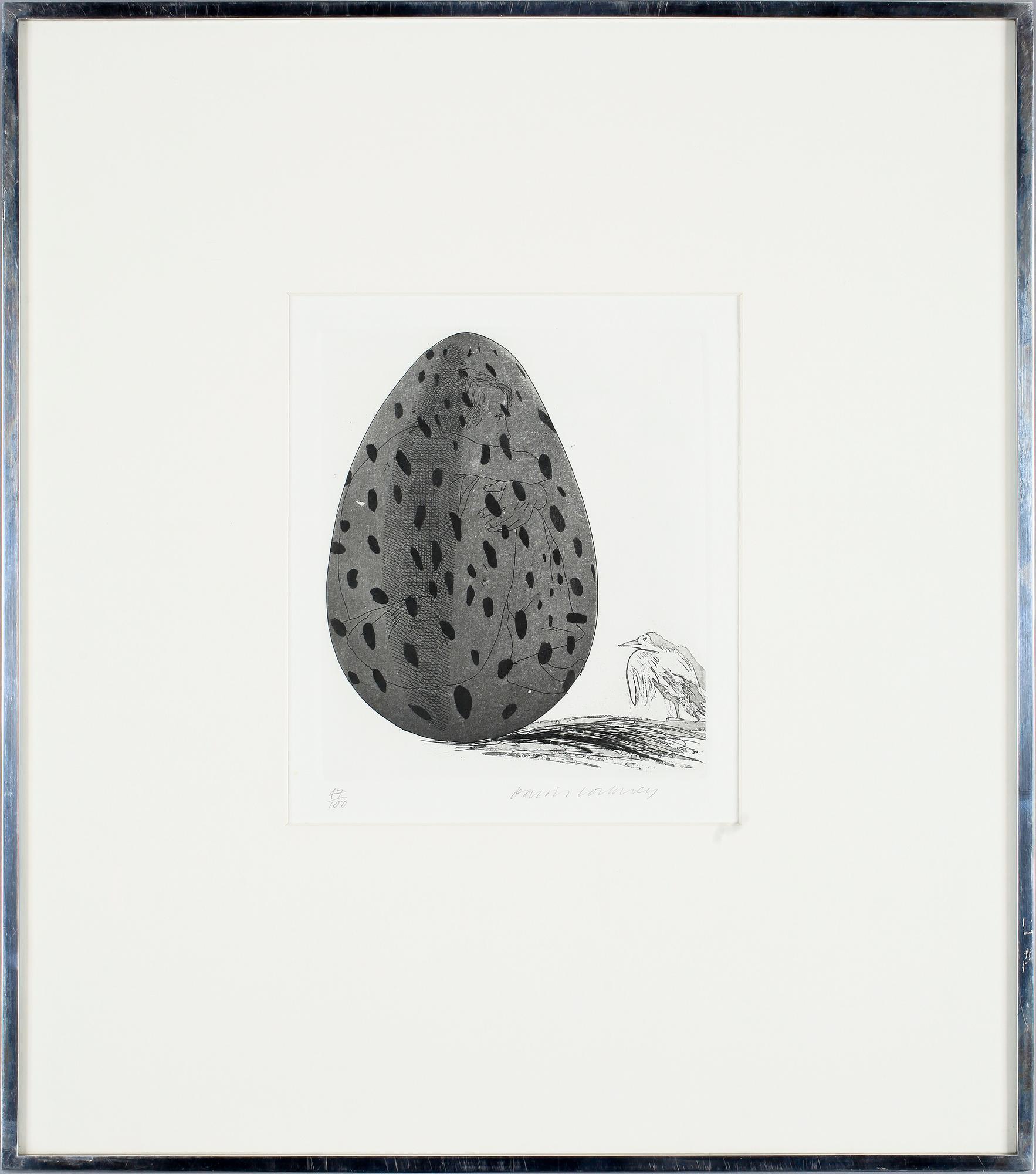 DAVID HOCKNEY, etsning, sign. o numr. 47/100.