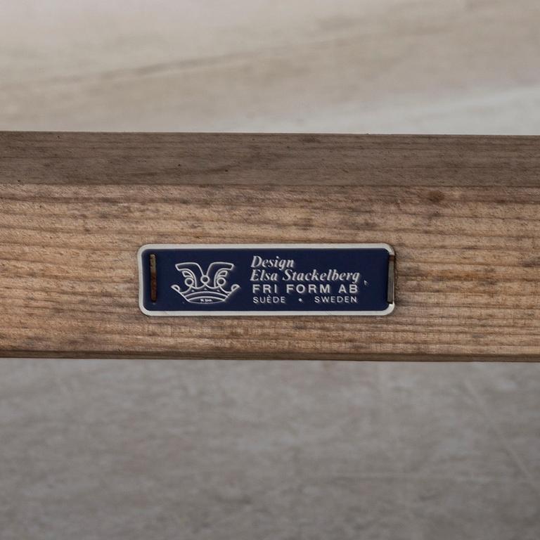 ELSA STACKELBERG, 3 st bord, 1900-talets andra hälft.