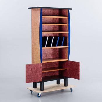 AN ETTORE SOTTSASS AND MARCO ZANINI BOOKSHELF.