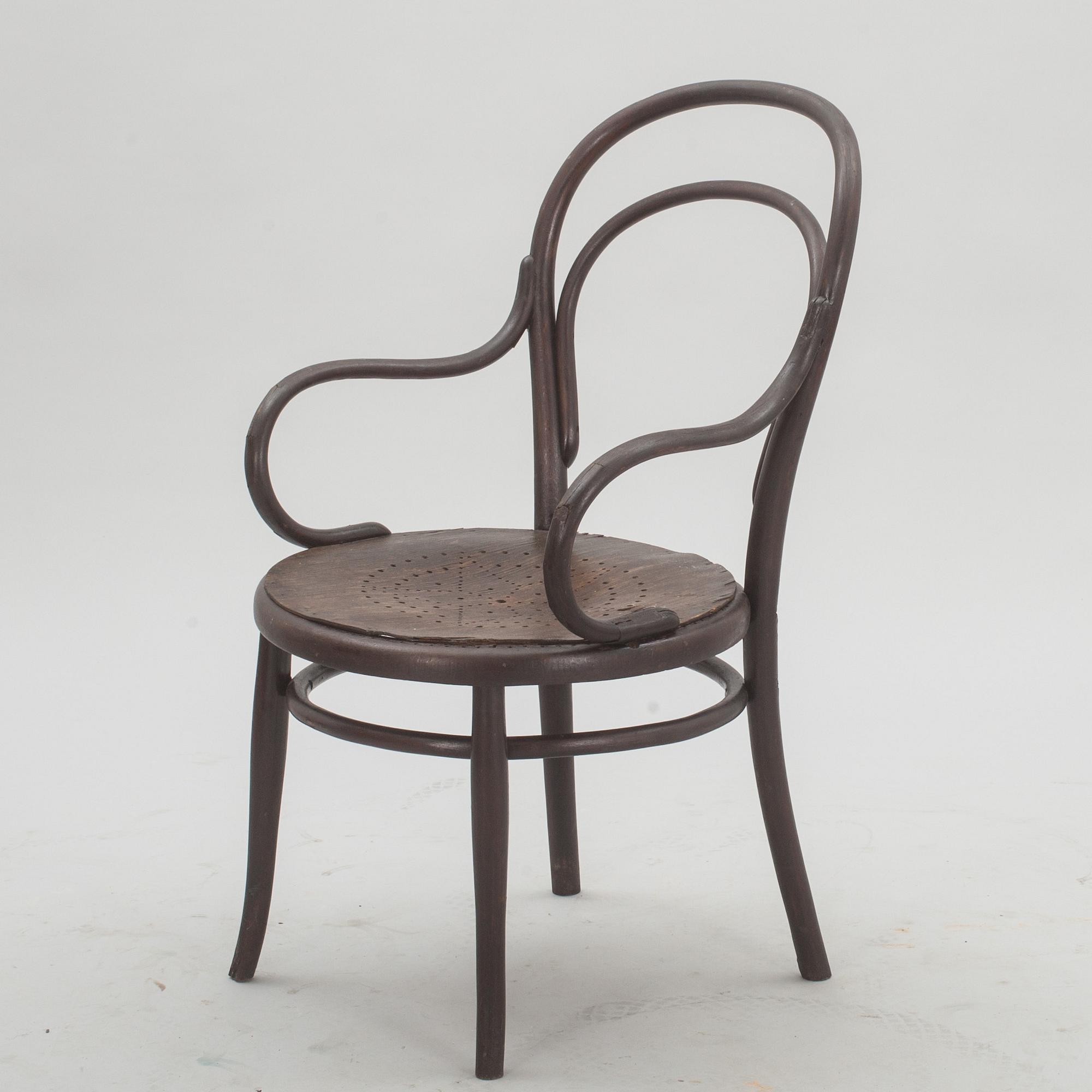 KARMSTOL, Thonet, 1900-talets början.