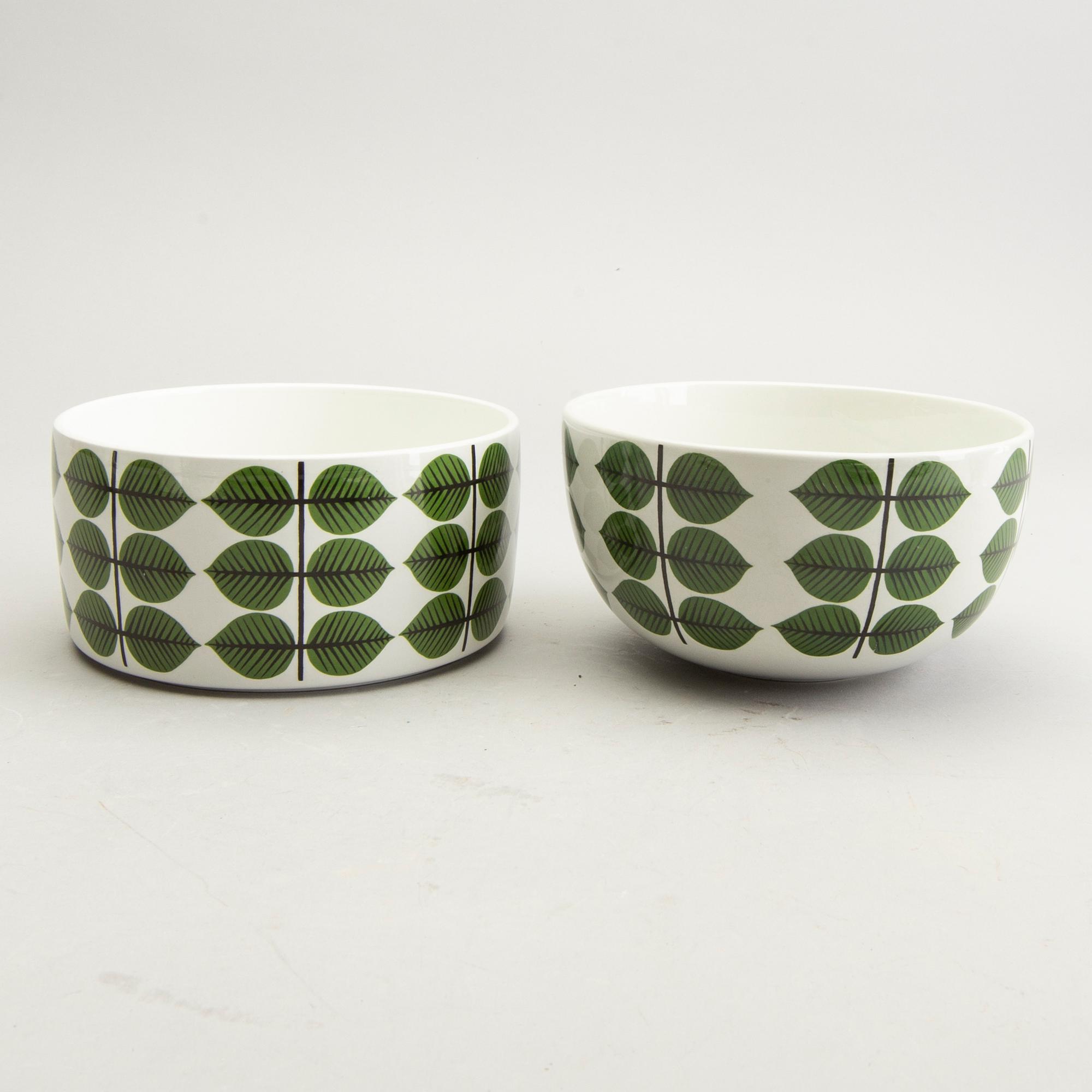 A Stig Lindberg 55 pcs dinner service "Berså", cream ware, Gustavsberg.