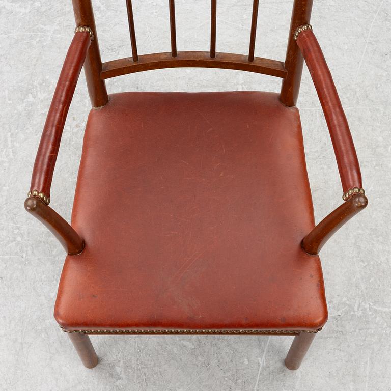 Josef Frank, karmstol, modell 652, Firma Svenskt Tenn.