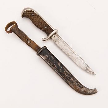 A Finnish military NCO knife, first half of 20th Century.