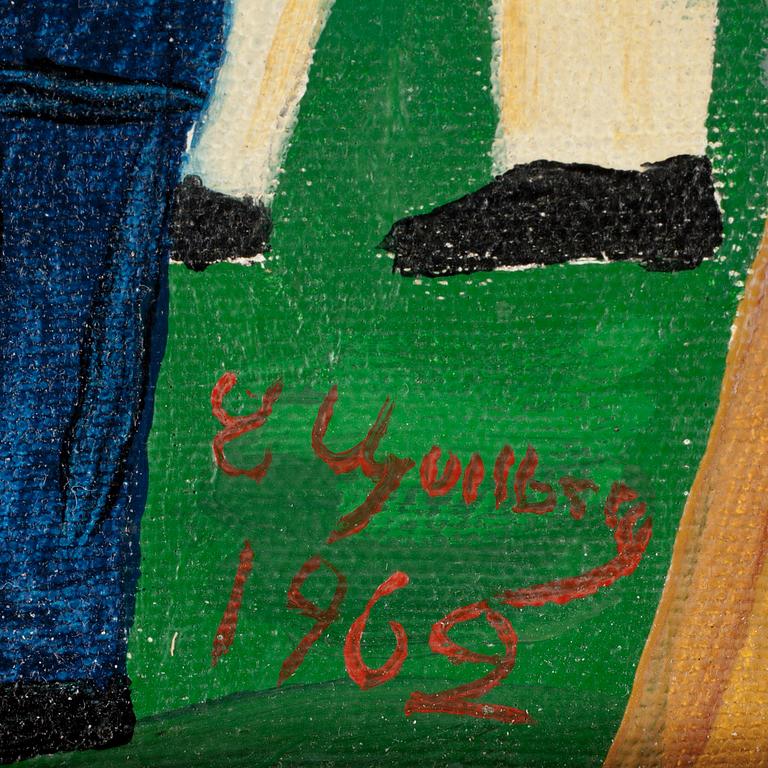 ERNST GULLBERG, olja på duk, sign och dat 1964.