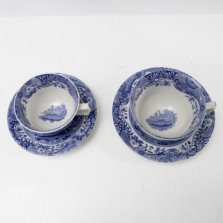 Food and coffee service, 40 pieces, Spode Italian, England.