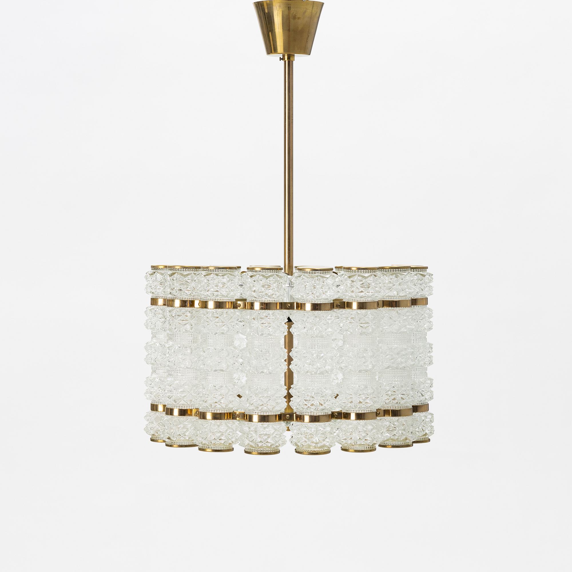 Taklampa, Tyringe konsthantverk, 1900-talets mitt.