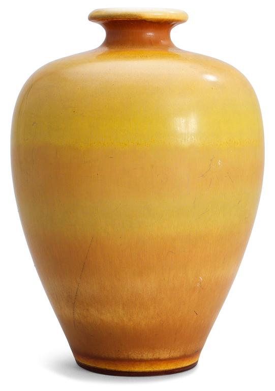 A Berndt Friberg stoneware vase, Gustavsberg studio 1964.