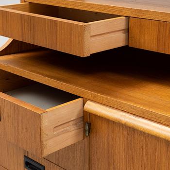 A teak-veneered bookcase , AB Svenska Ramfabriken, Malmbäck, Sweden, 1950's.