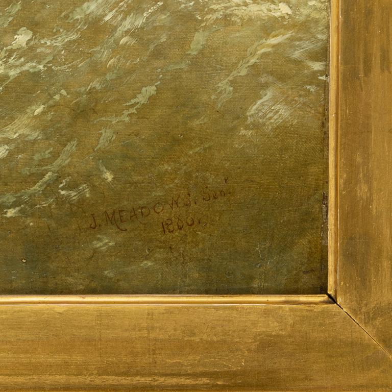 James I Meadows, Harbour scene.