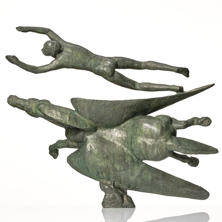 Carl Milles, "Människan och Pegasus".